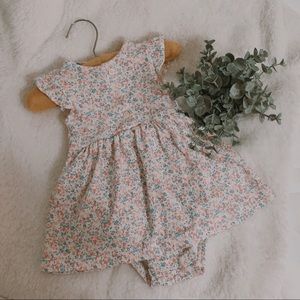 boho floral bubble dress